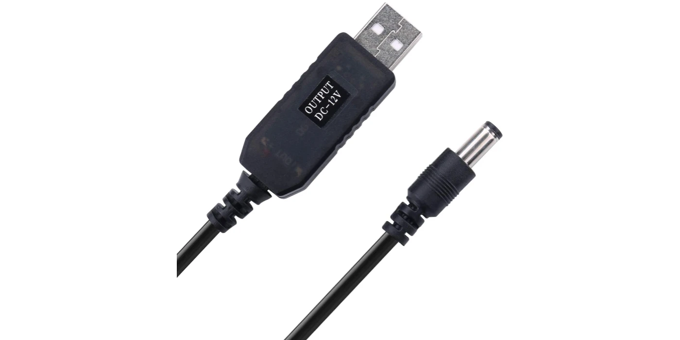 iGreely DC 5V to DC 12V USB Voltage Step Up Converter Cable
